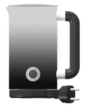 Electric milk frother heater