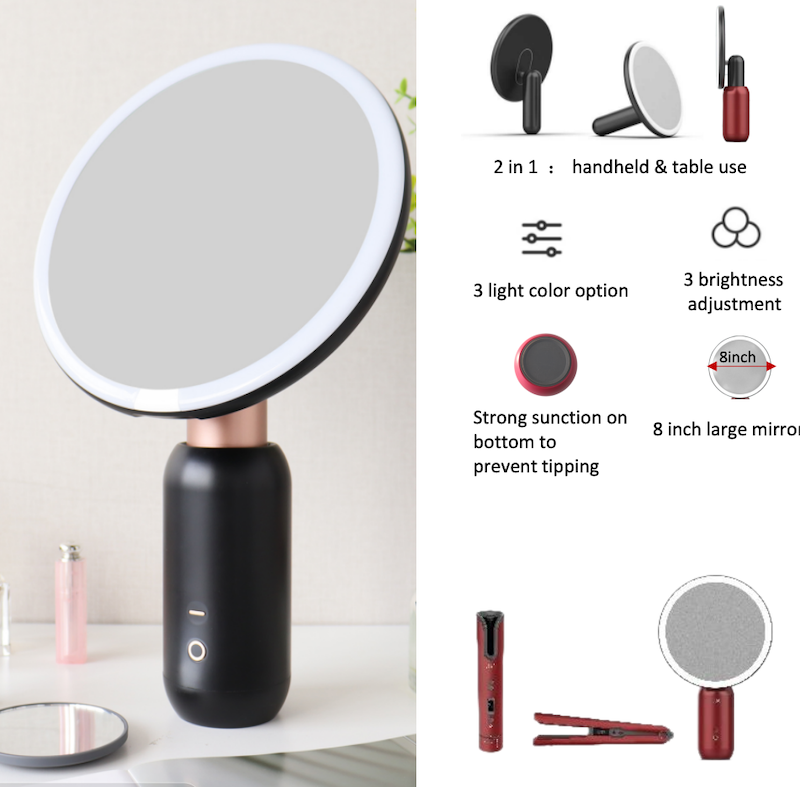 Lollipop LED Make up mirror